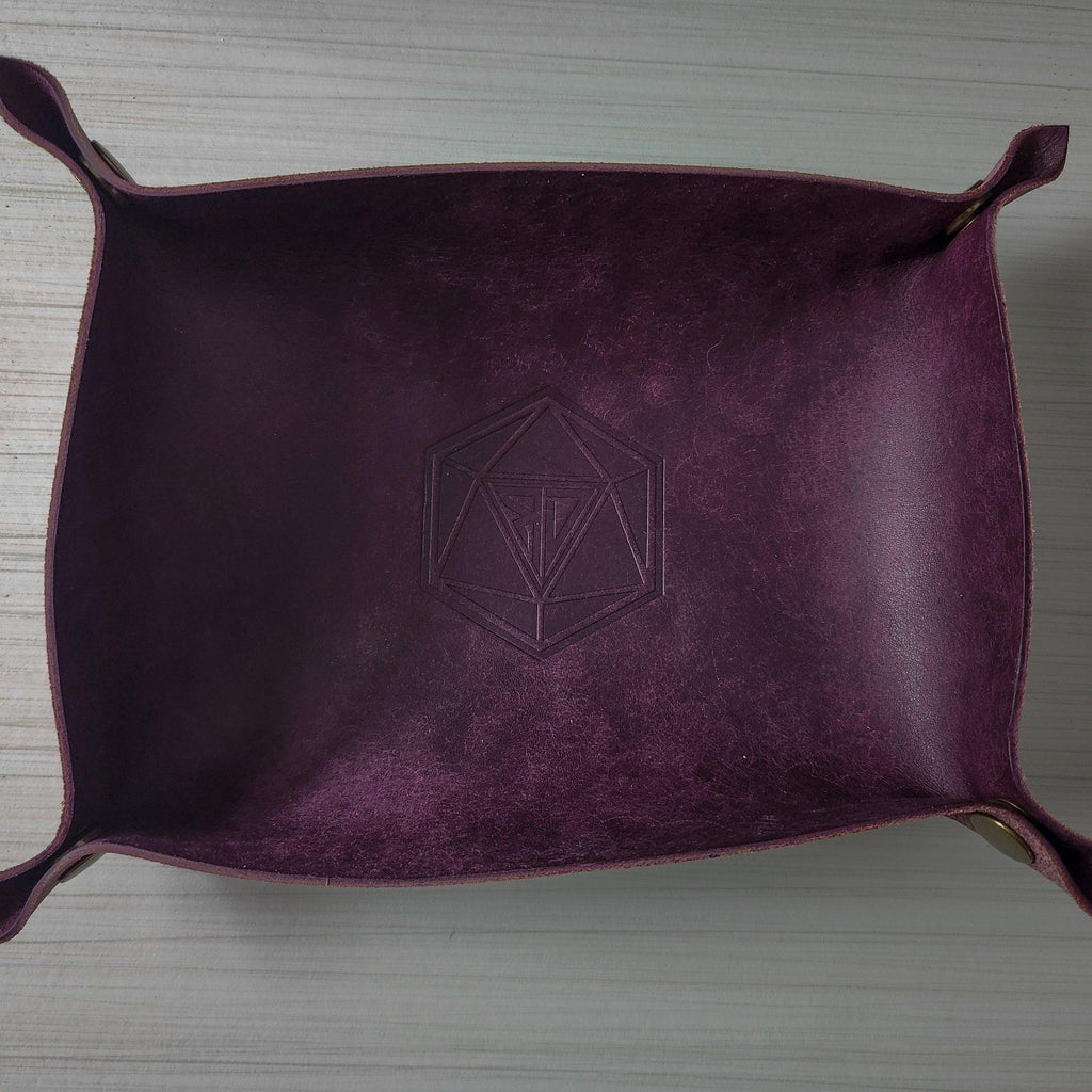 Leather Dice Tray