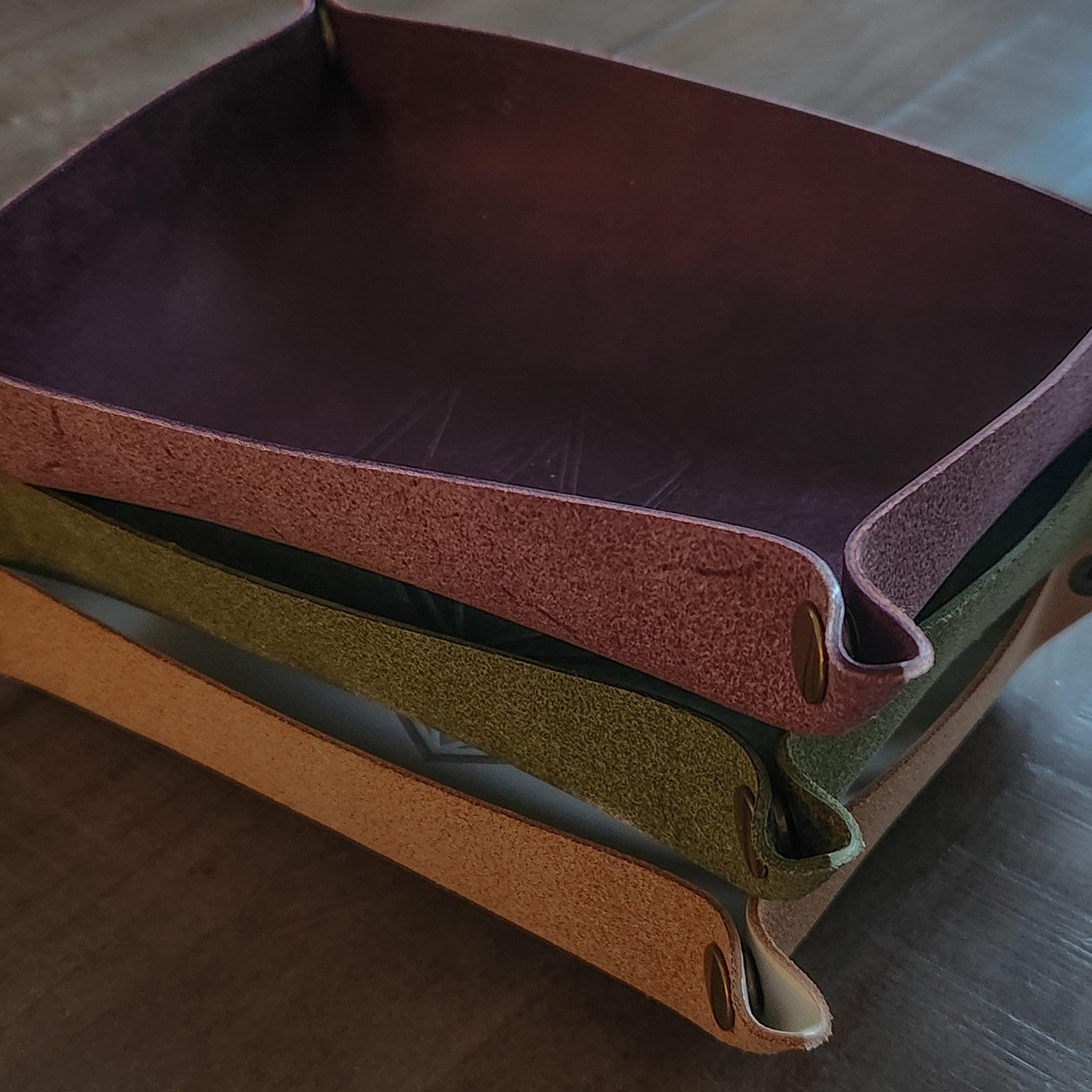 Leather Dice Tray