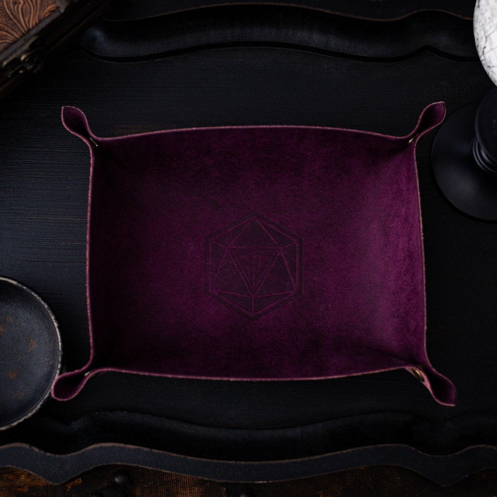 Leather Dice Tray