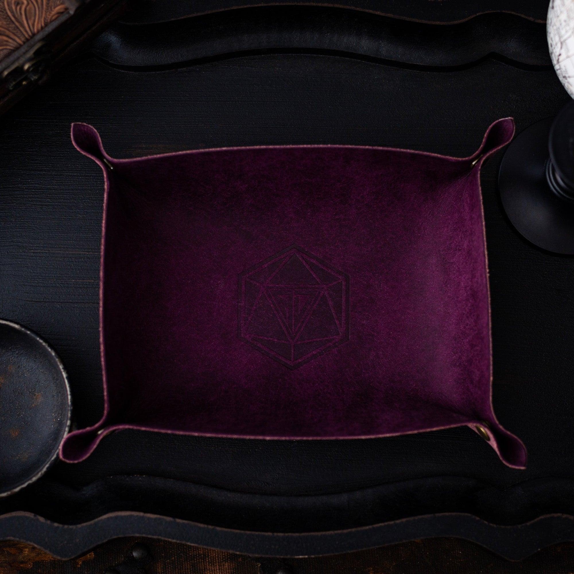Leather Dice Tray