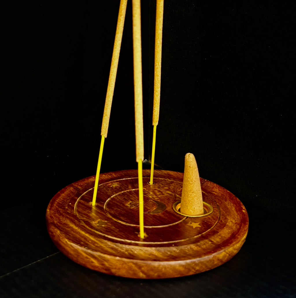 Moon & Stars Incense Holder