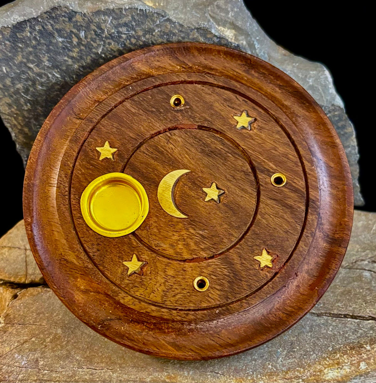 Moon & Stars Incense Holder